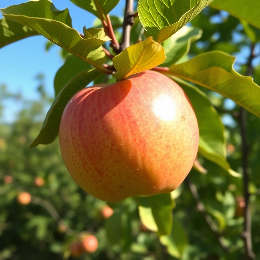 Best AI Apple On Tree Phone Luxury Background